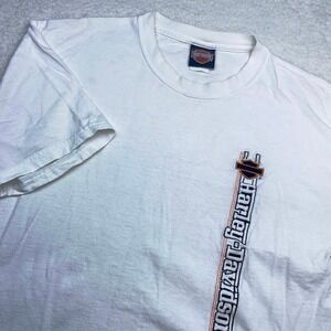 VTG Harley Davidson T Shirt Medium Chattahoochee Columbus GA Graphic Tee VINTAGE